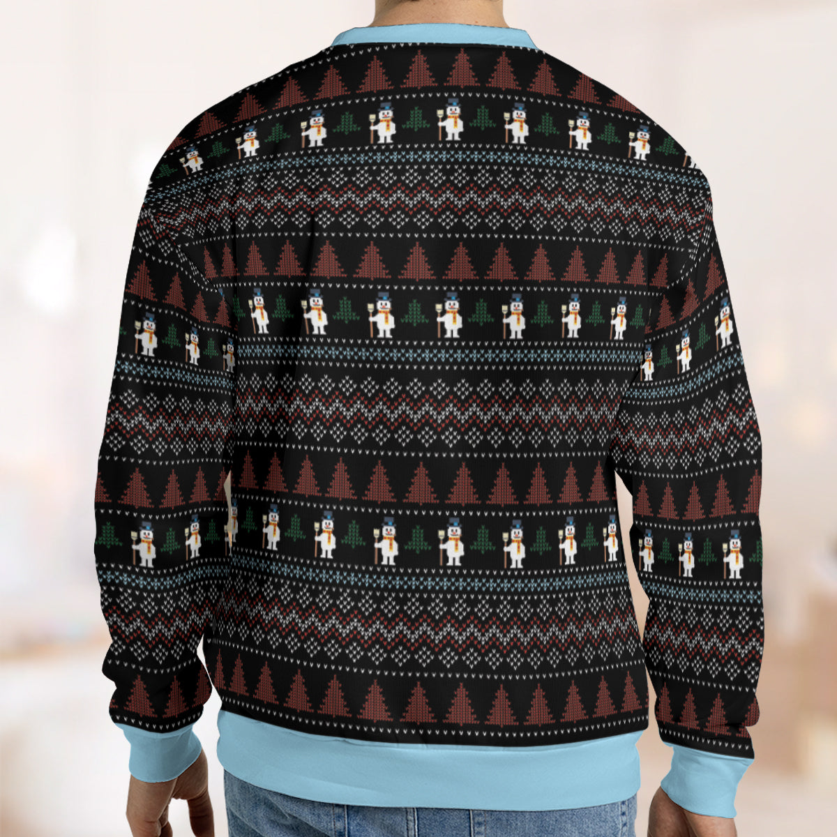 Fastest Belly Whopper Ugly Christmas Sweatshirt