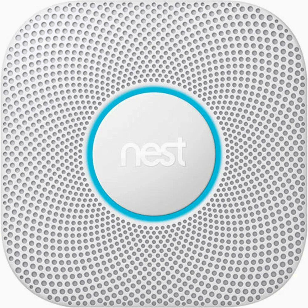 Google Nest Protect 2nd Gen Wired Smoke & CO Alarm With Voice Alerts And Phone Notifications