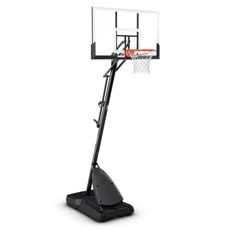 Spalding Portable Basketball Hoop With 54-Inch Shatterproof Polycarbonate Backboard - ExactaHeight