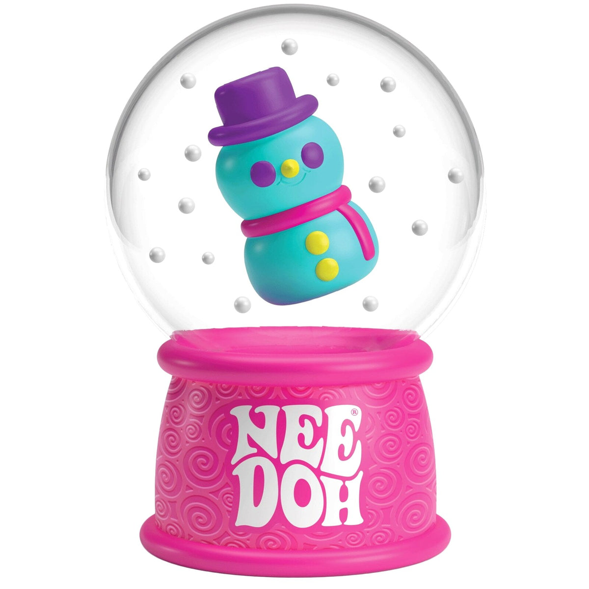 Glow Snow Globe Squeeze Toy