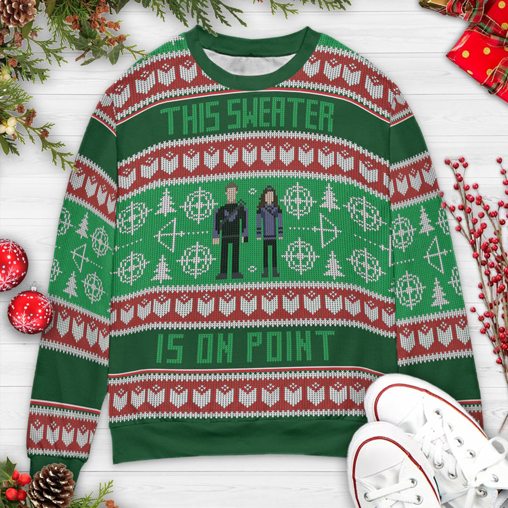 On Point Ugly Christmas Sweatshirt