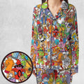 90s Cartoon Legends Pajamas Set