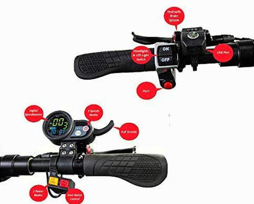 MAXX Adult Electric Scooter, Dual Motor, 5000W, 60V/38.5Ah, 83 Miles, 60 MPH