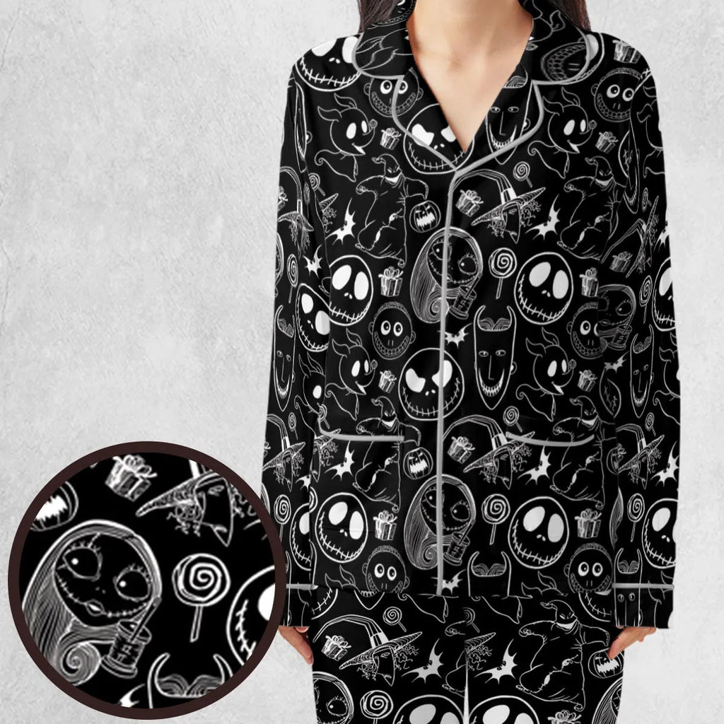 Pumpkin King The Nightmare Before Christmas T Pajamas Set