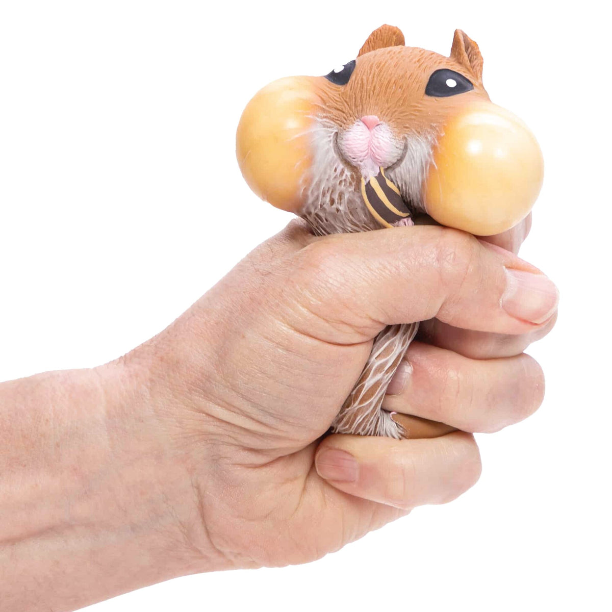 Cheek Popping Hamster Squeeze Toy