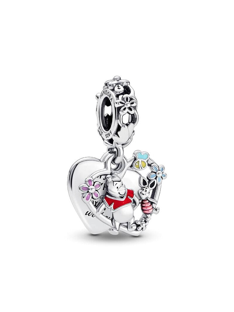 Five-Piece Bear Character Charm Set