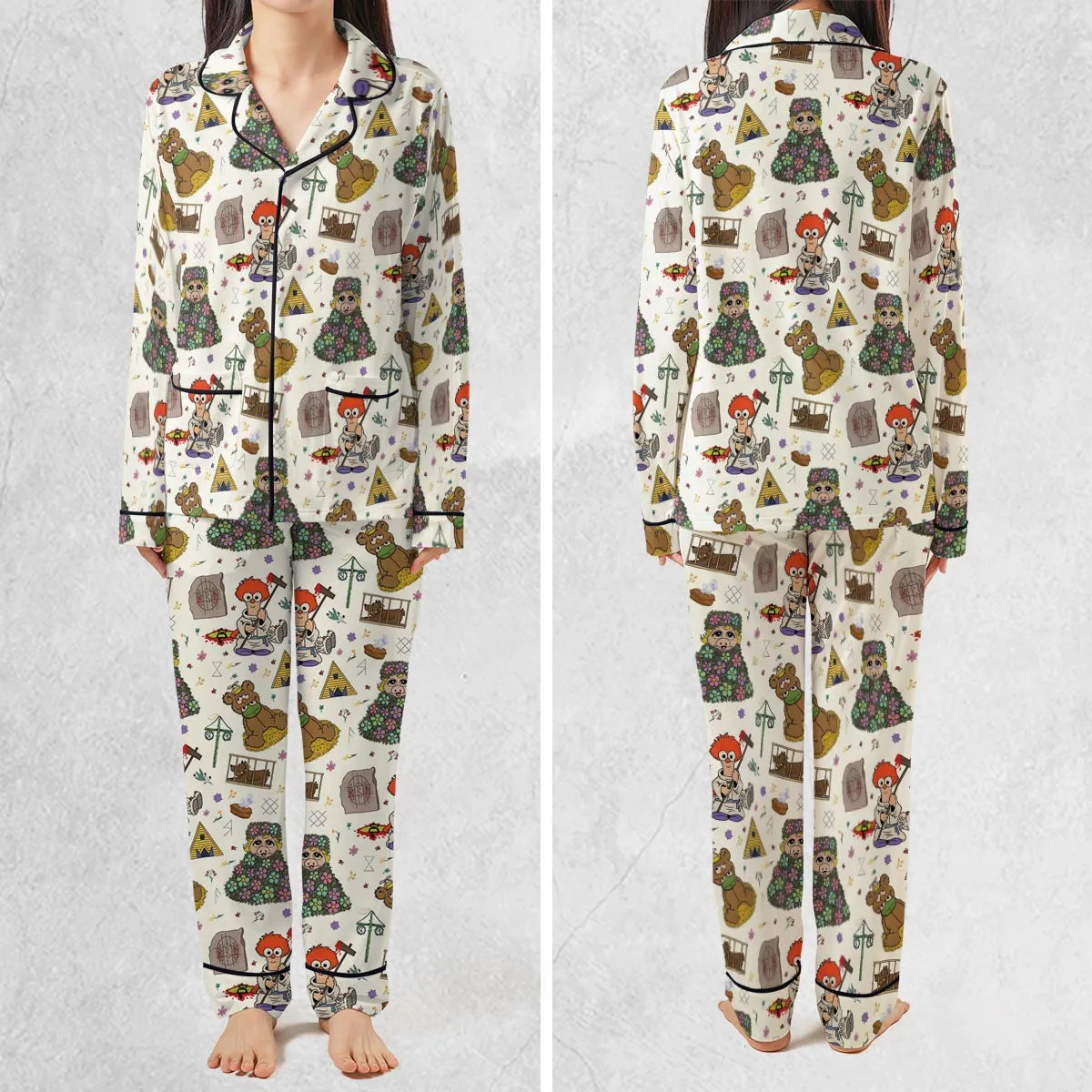 Festivites Midsommar Muppet Babies Pajamas Set