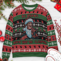 He knows when you're sleeping Freddy Krueger A Nightmare on Elm Street Ugly Christmas Sweatshirt