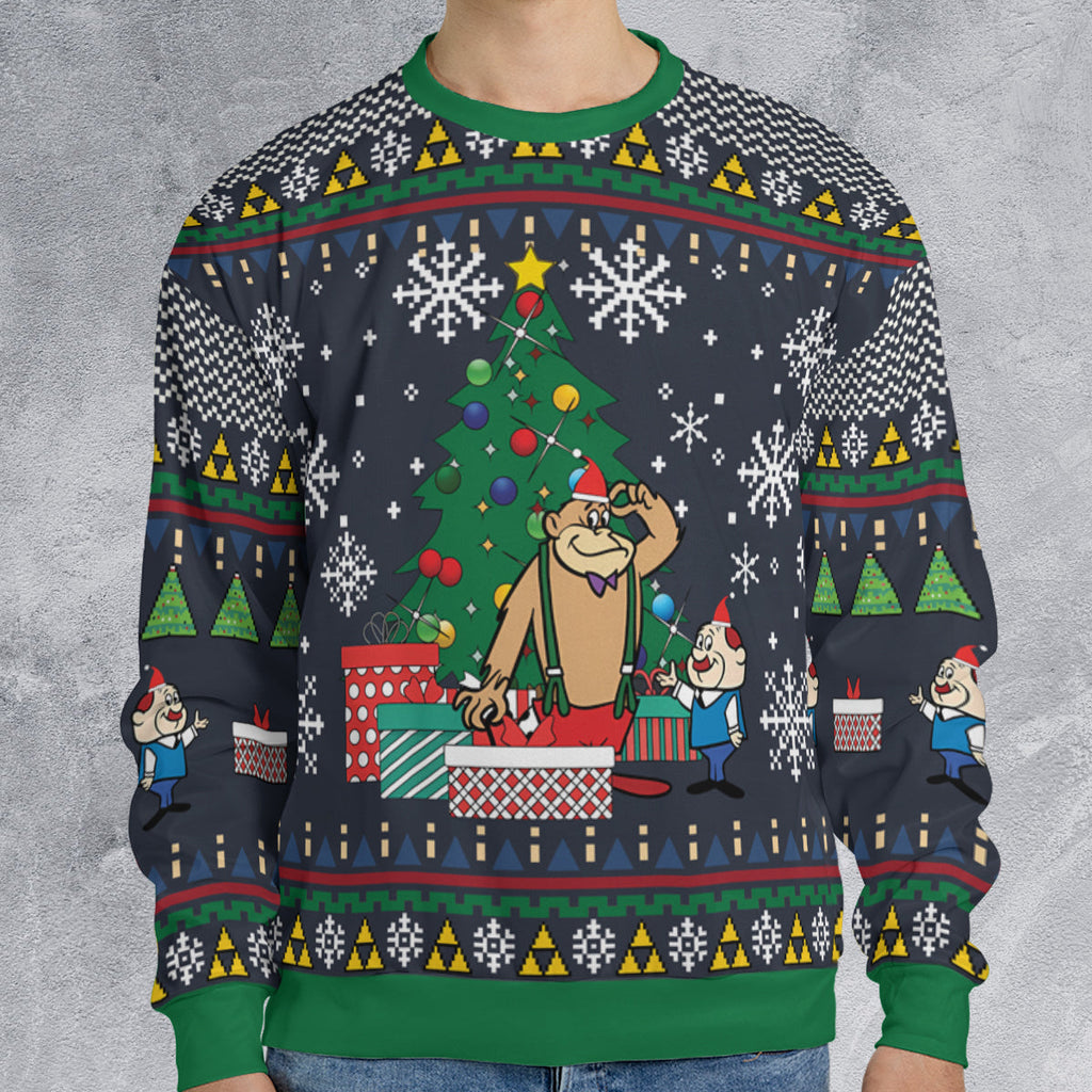 The Magilla Gorilla Show Ugly Christmas Sweatshirt