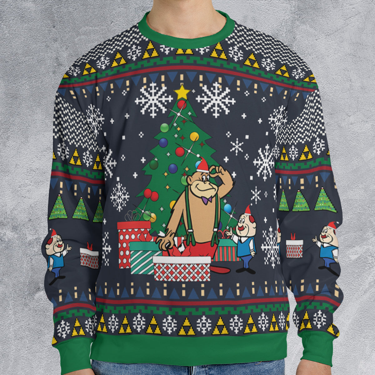 The Magilla Gorilla Show Ugly Christmas Sweatshirt