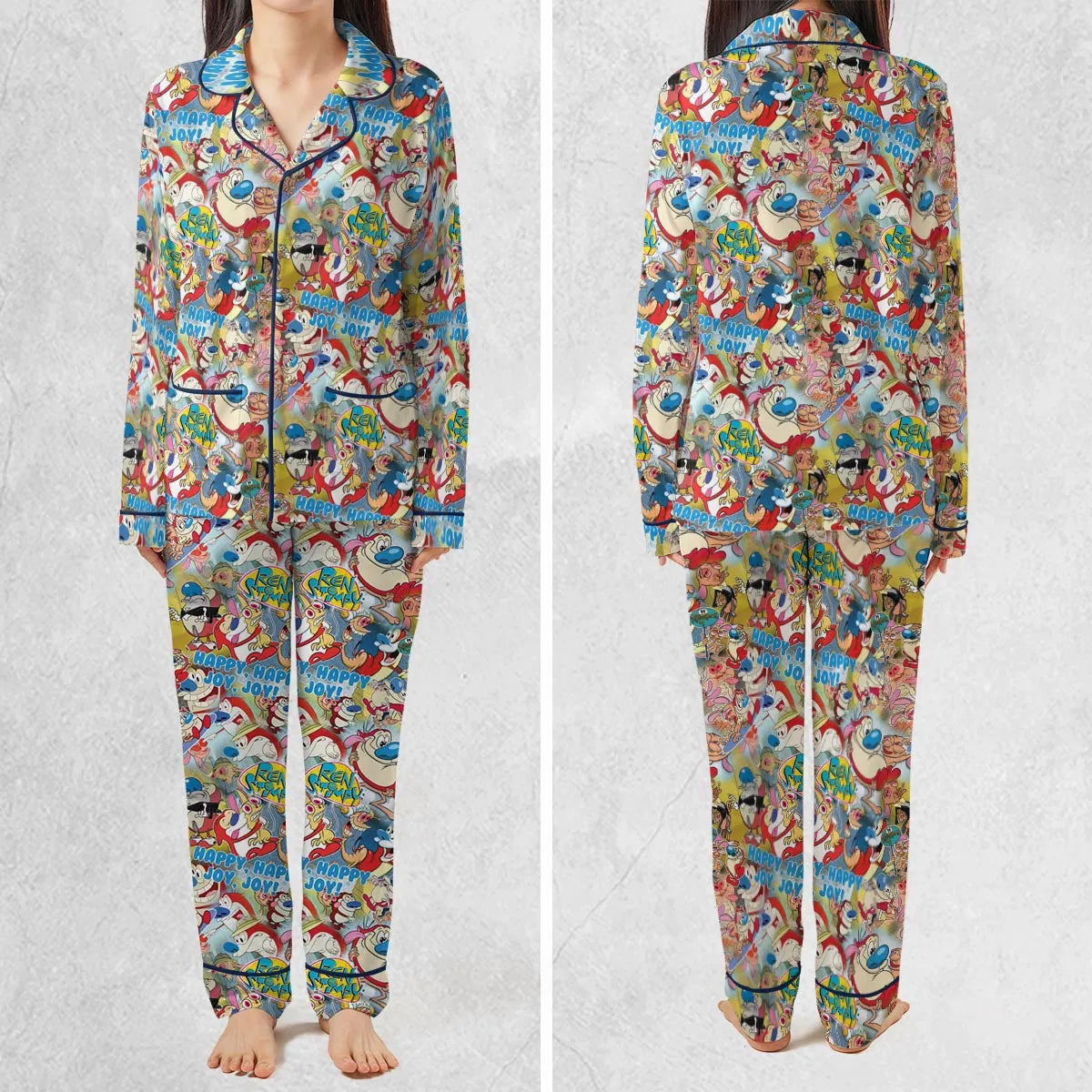 The Ren and Stimpy Show Pajamas Set