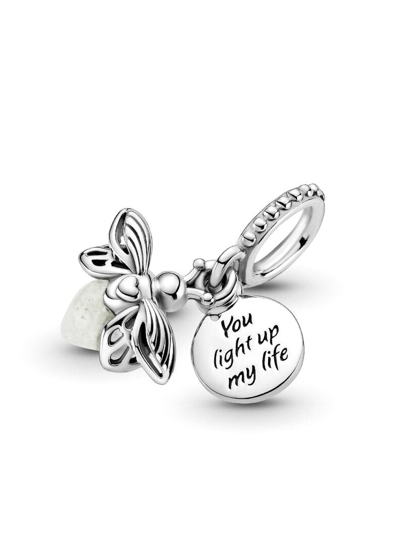 Glow-In-The-Dark Firefly Dangle Charm