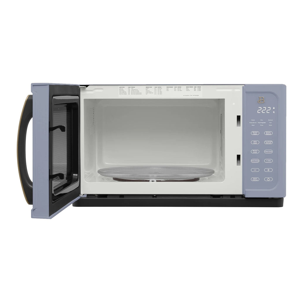 Beautiful 1.1 Cu ft 1000 Watt Sensor Microwave Oven, White Icing - BFCMS811WEST10