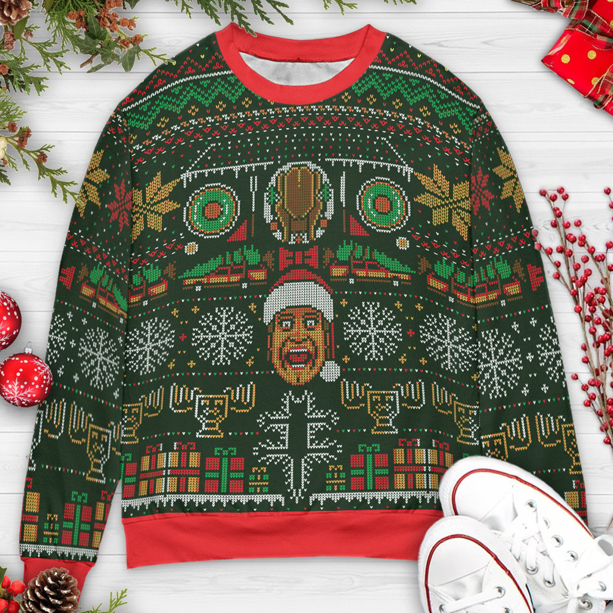 Griswold christmas Clark Griswold National Lampoon's Christmas Vacation Ugly Christmas Sweatshirt
