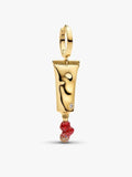 Gold-Plated Sculptural Drop Earrings