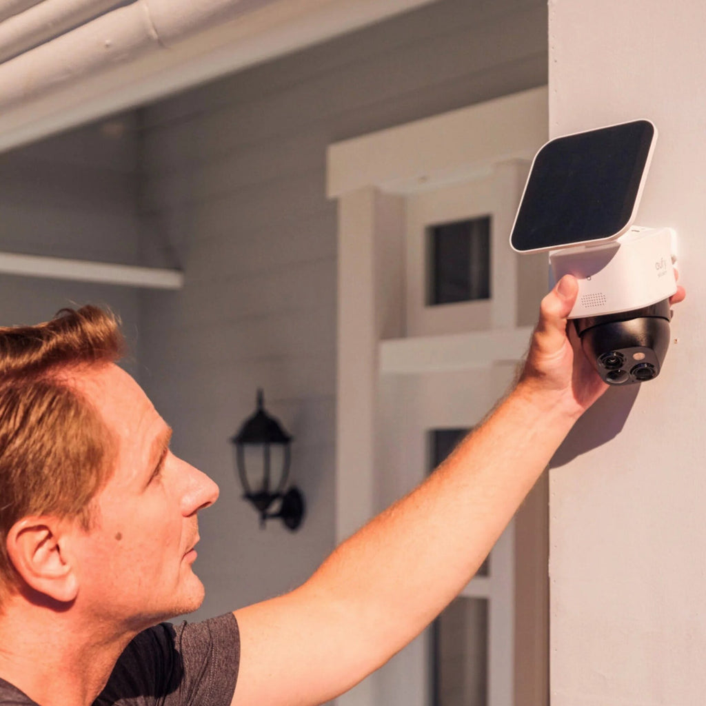 eufy Security SoloCam S340 Outdoor Wireless 3k Security Camera With Dual Lens - White