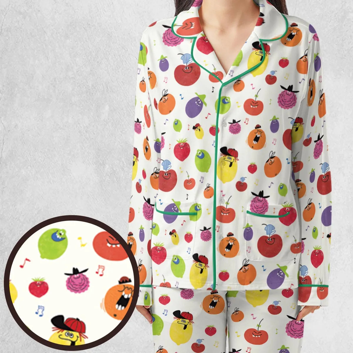 Drink Mix Pillsbury's Funny Face Pajamas Set