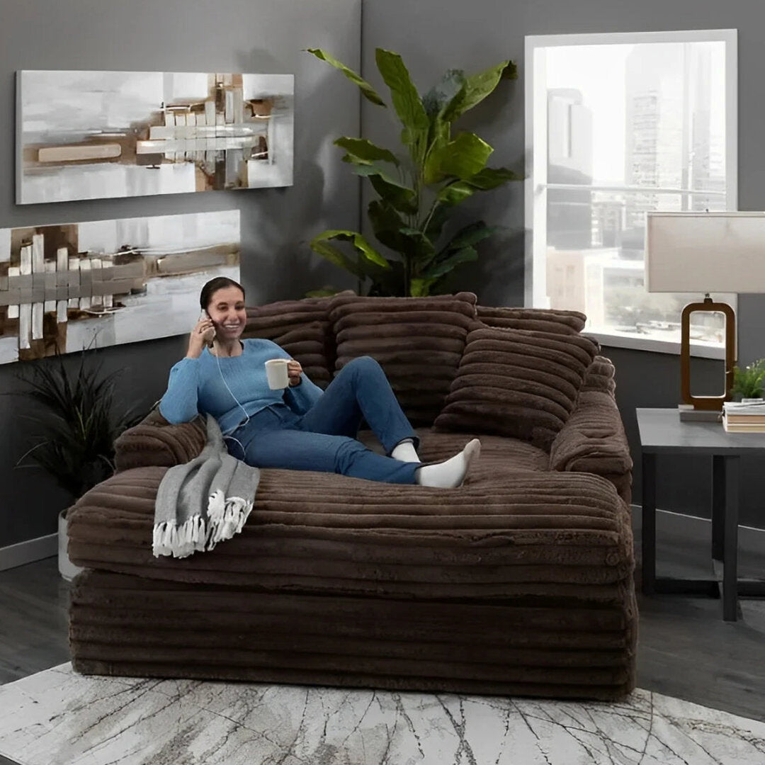 Nestle Recliner With Dual Cupholders And Charging Ports - 66 x 64 x 37 in