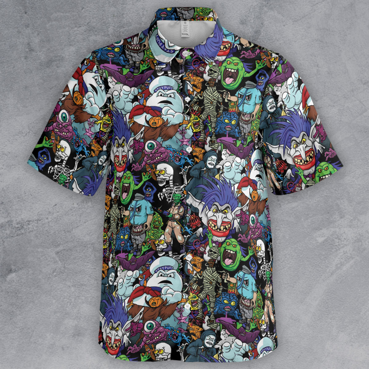 I Ain't Afraid Of No Ghosts Button Down Shirt