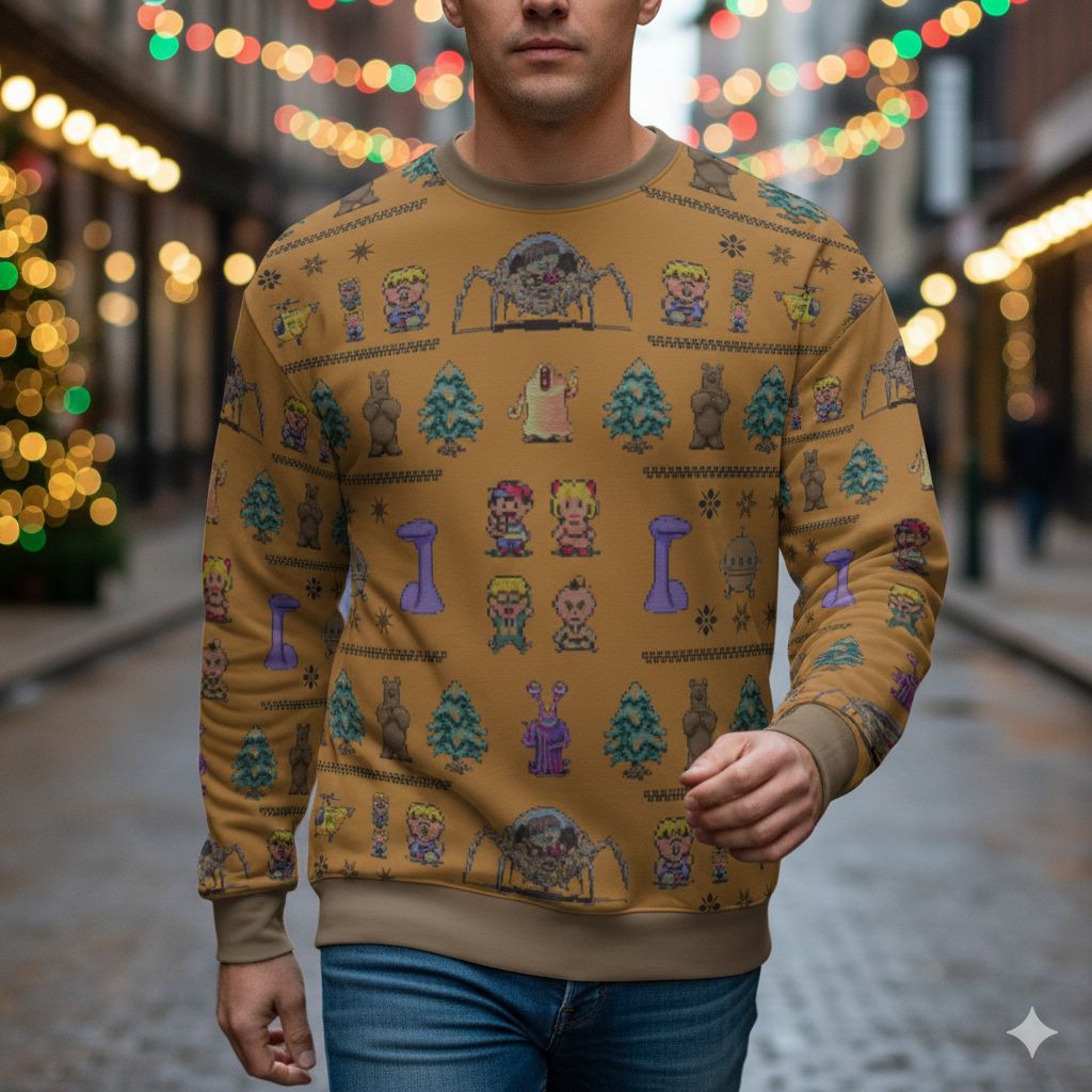 Earthbound Ugly Christmas Sweatshirt
