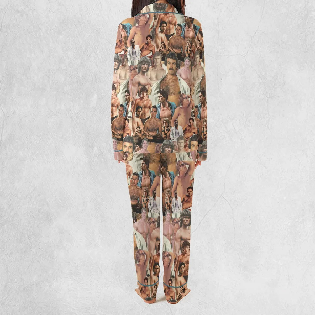 Vintage Hunks of The 80s Pajamas Set