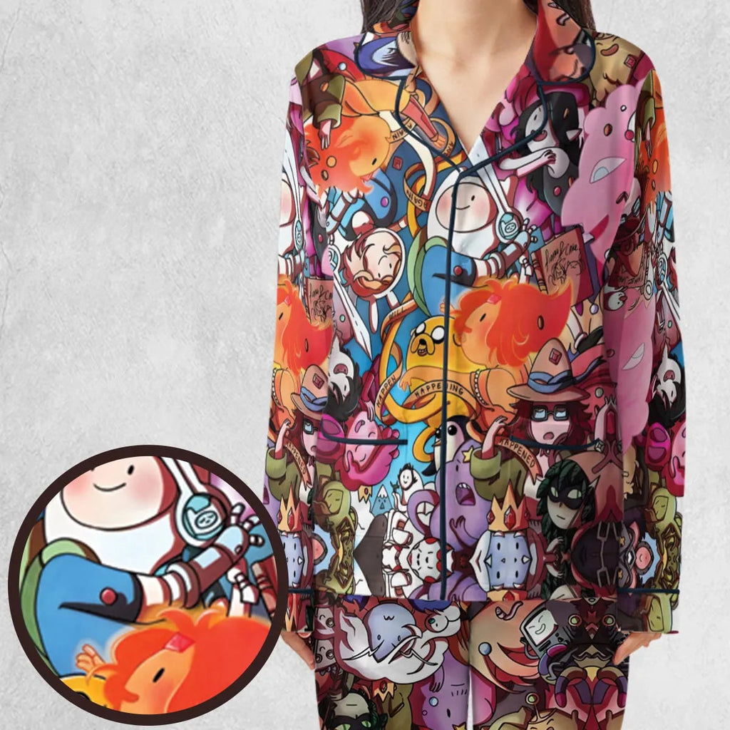Land of Ooo Adventure Time Pajamas Set