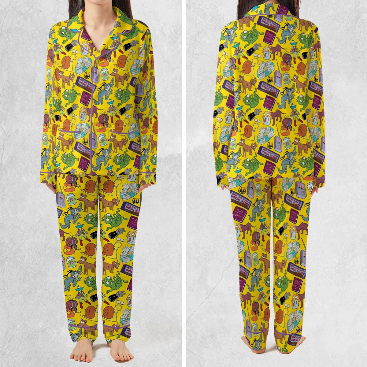 Treehouse of Horror The Simpson Pajamas Set