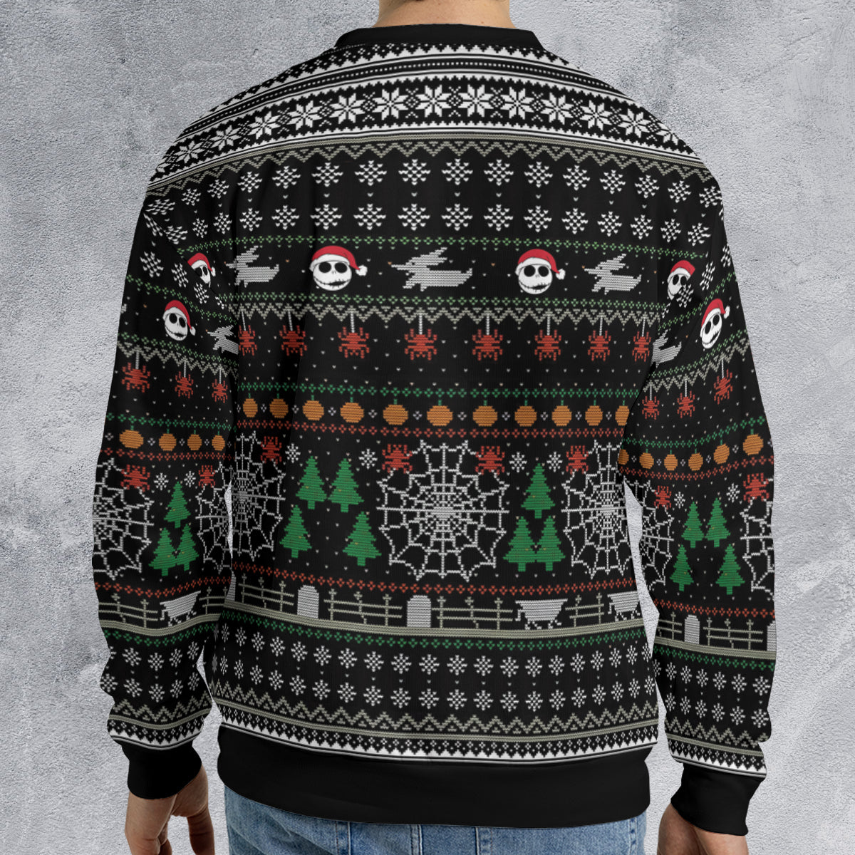 Sandy Claws The Nightmare Before Christmas Ugly Christmas Sweatshirt