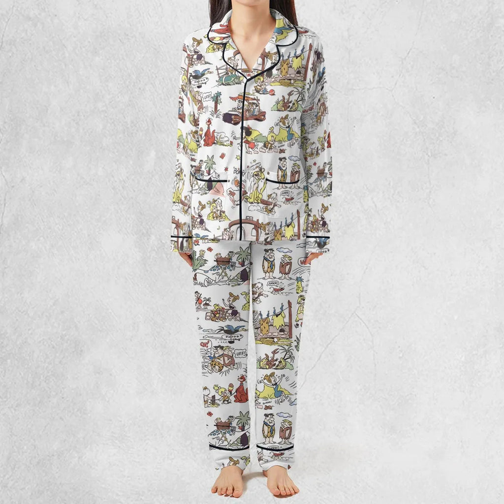 Stone Age Life The Flintstone Pajamas Set