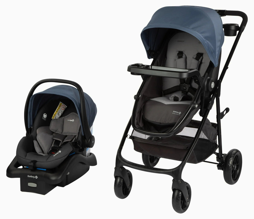 Safety 1st Grow And Go Sprint Modular Travel System Stroller With Rear-Facing Infant Car Seat - Bluestone
