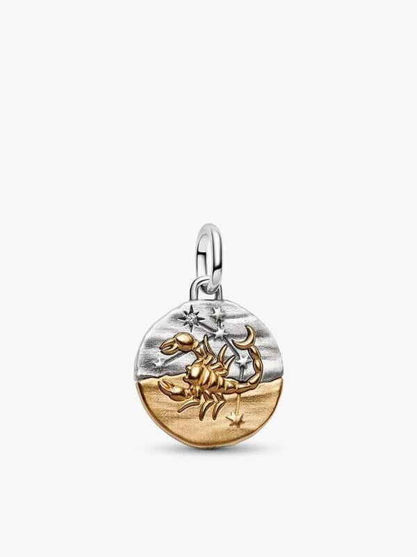 Scorpio Gold-Plated Zodiac Medallion Charm