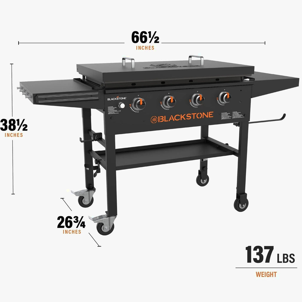 Blackstone Original 4-Burner 36in Propane Omnivore Griddle With Hard Cover - 2177