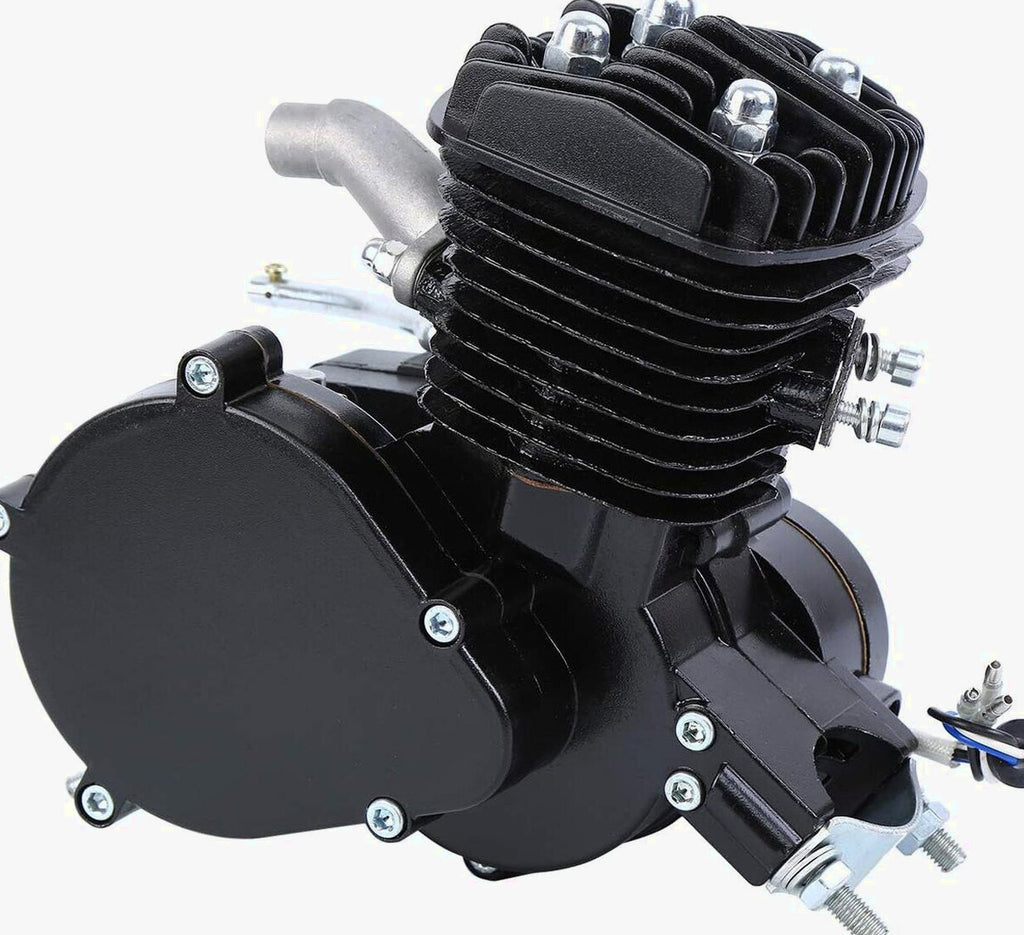 Sange 50cc 2-Stroke Petrol Motor Conversion Kit For 26 Inch And 28 Inch Bikes - Black, Air-Cooled