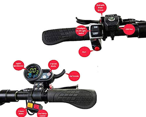 MAXX Foldable Adult Electric Scooter 5000W Dual Motor, 60V/38.5Ah Battery, 83 Miles Range, 60 MPH