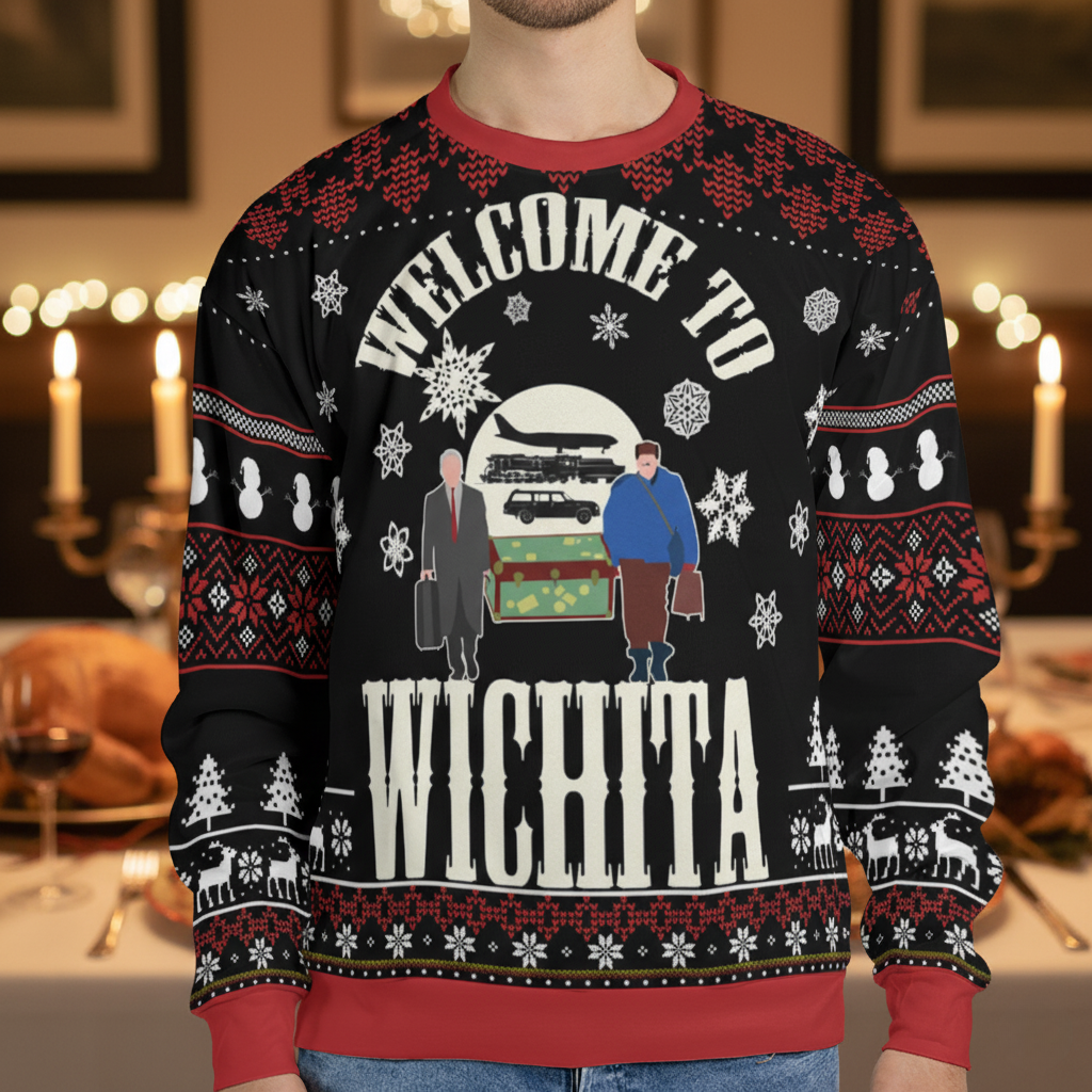 Welcome To Wichita Ugly Christmas Sweatshirt