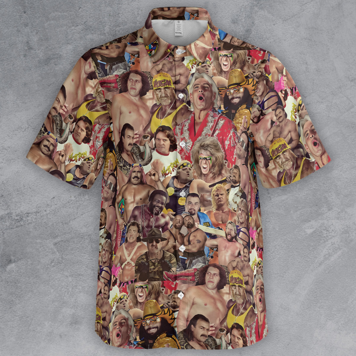 Pro Wrestlers Button Down Shirt