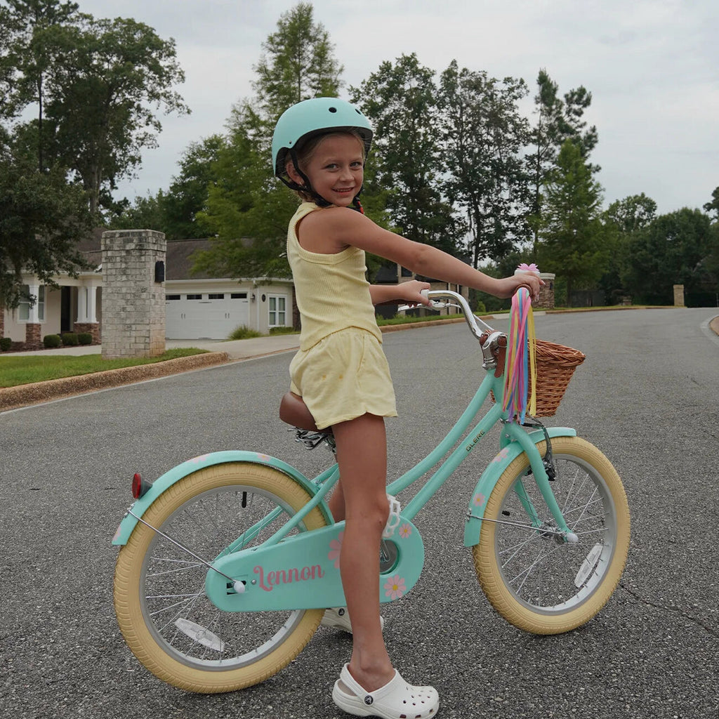 Glerc Girls' Kids' Bike, 12 inch, Pink, Ages 2-4 Years - Little Molly