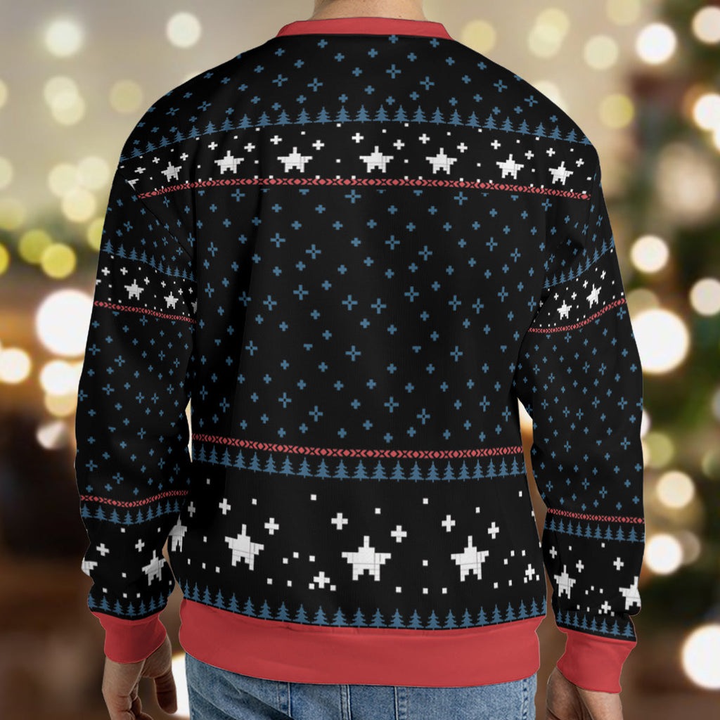 Christmas Movie Die Hard Ugly Christmas Sweatshirt