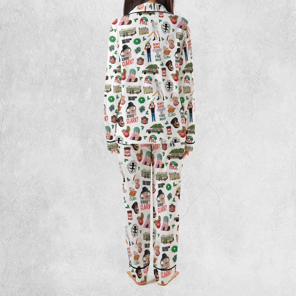 National Lampoon's Christmas Vacation Pattern Pajamas Set