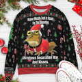 Hypno Missile Toad Ugly Christmas Sweatshirt