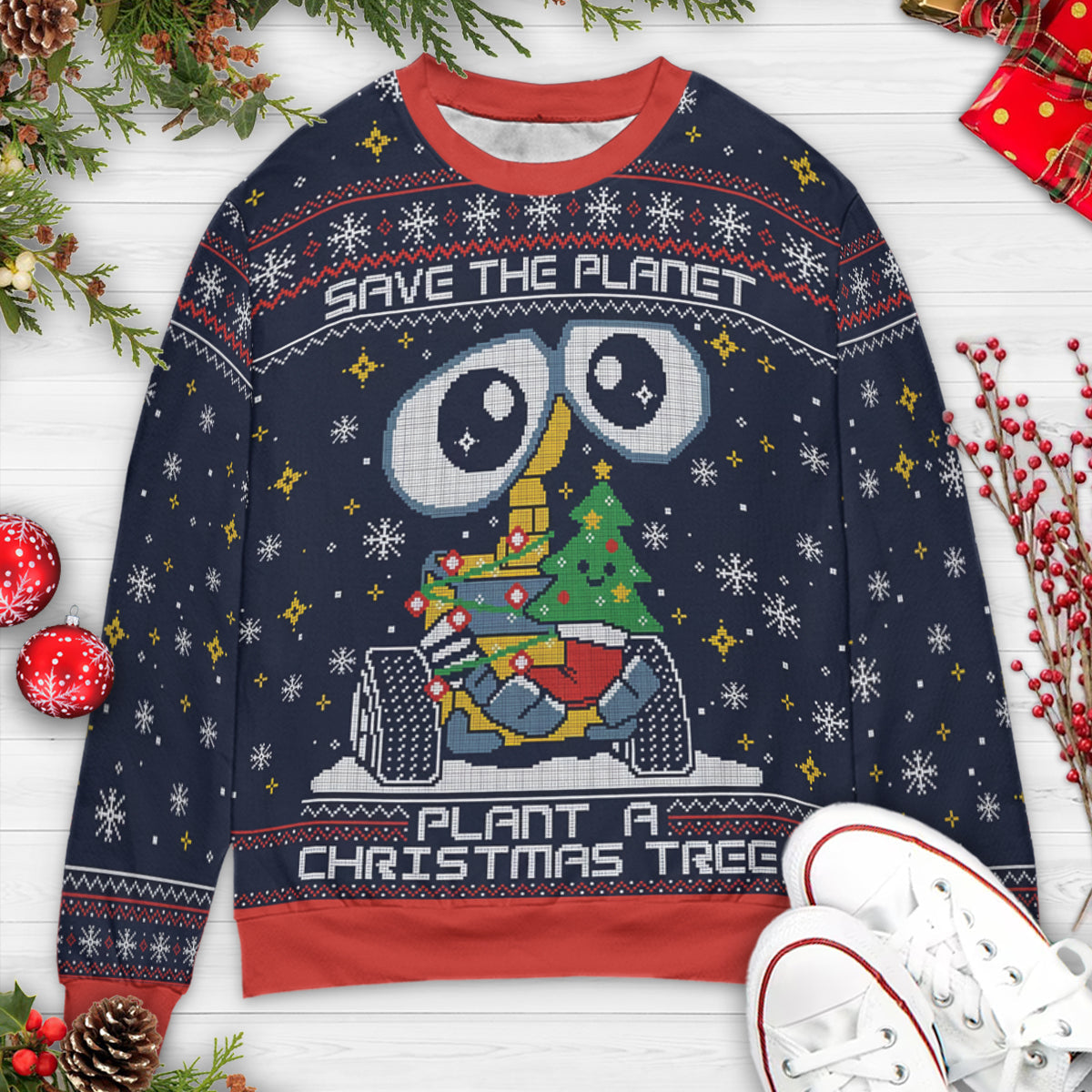 Plant A Christmas Tree Ugly Christmas Sweatshirt