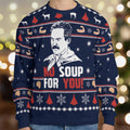 No Soup For You Seinfeld Ugly Christmas Sweatshirt