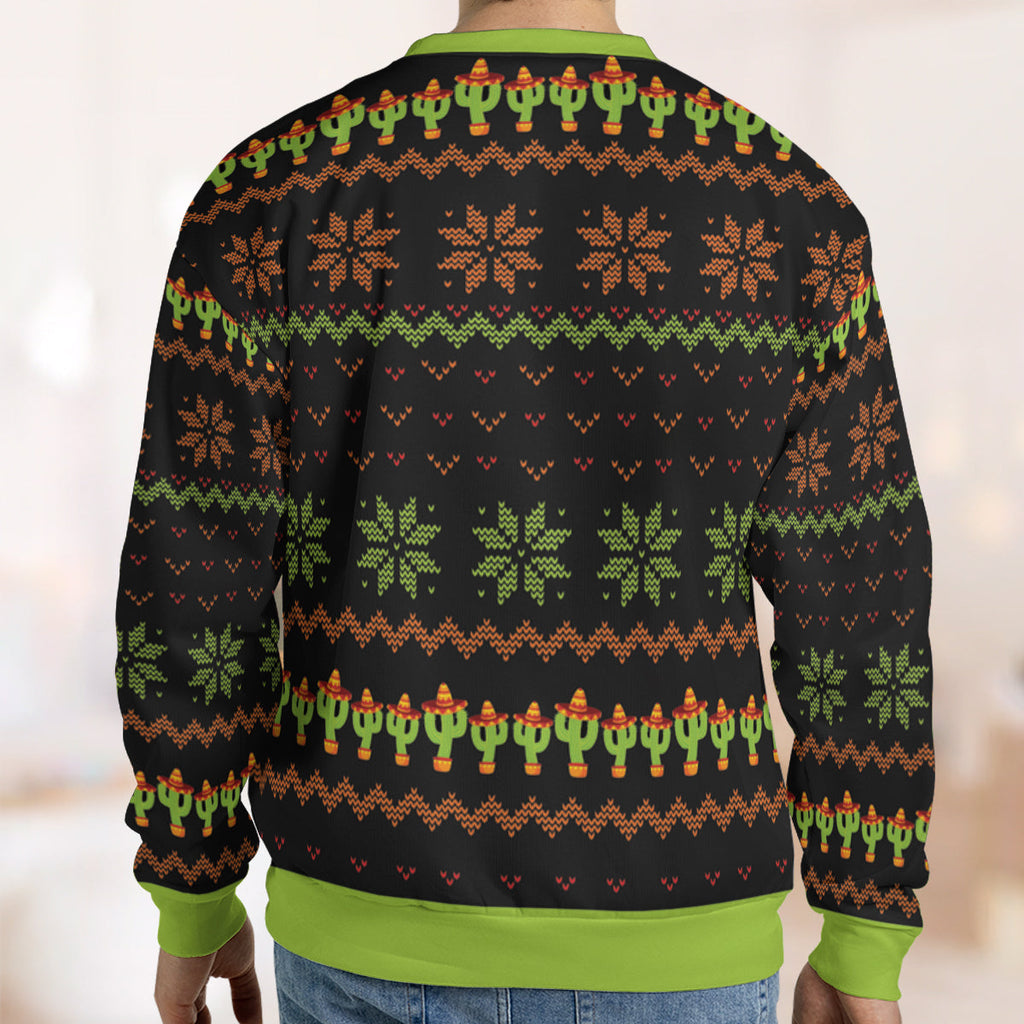 Christmas Sweater Company Three Amigos Ugly Christmas Sweatshirt