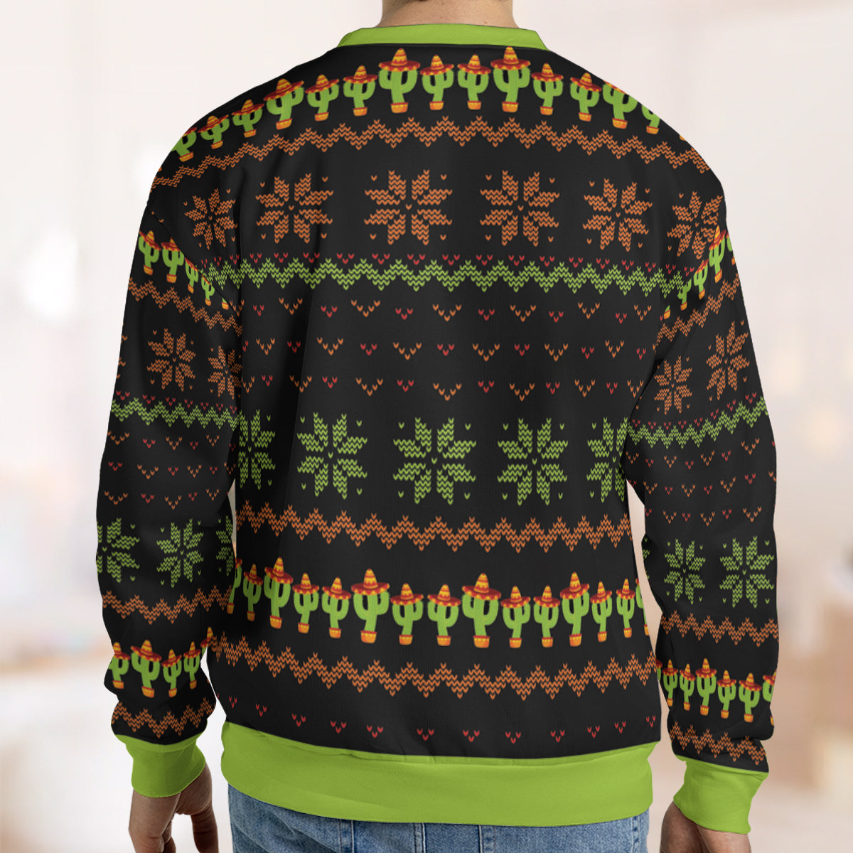 Christmas Sweater Company Three Amigos Ugly Christmas Sweatshirt