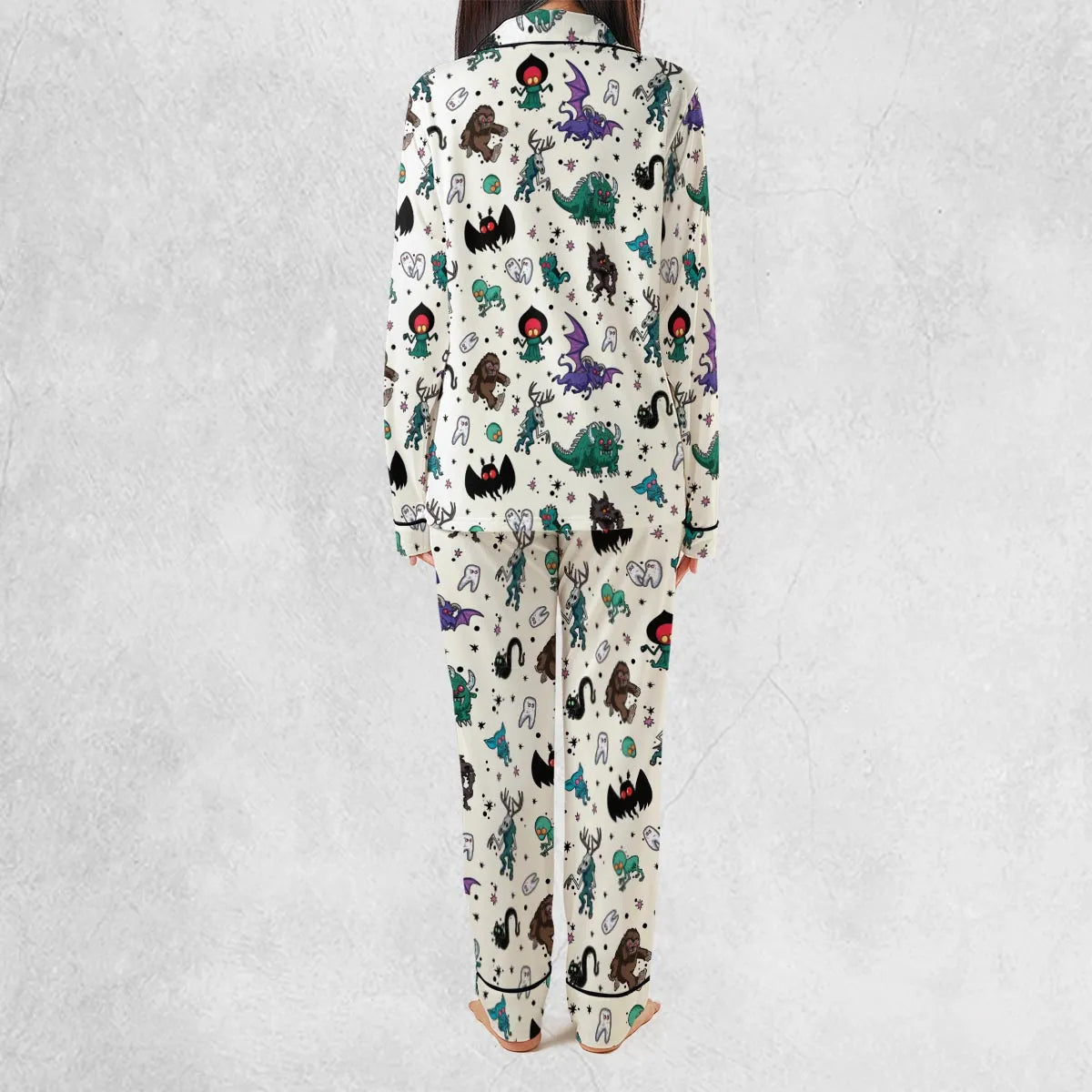 Cryptids of the Americas Cryptozoology Cryptids Monster Pajamas Set
