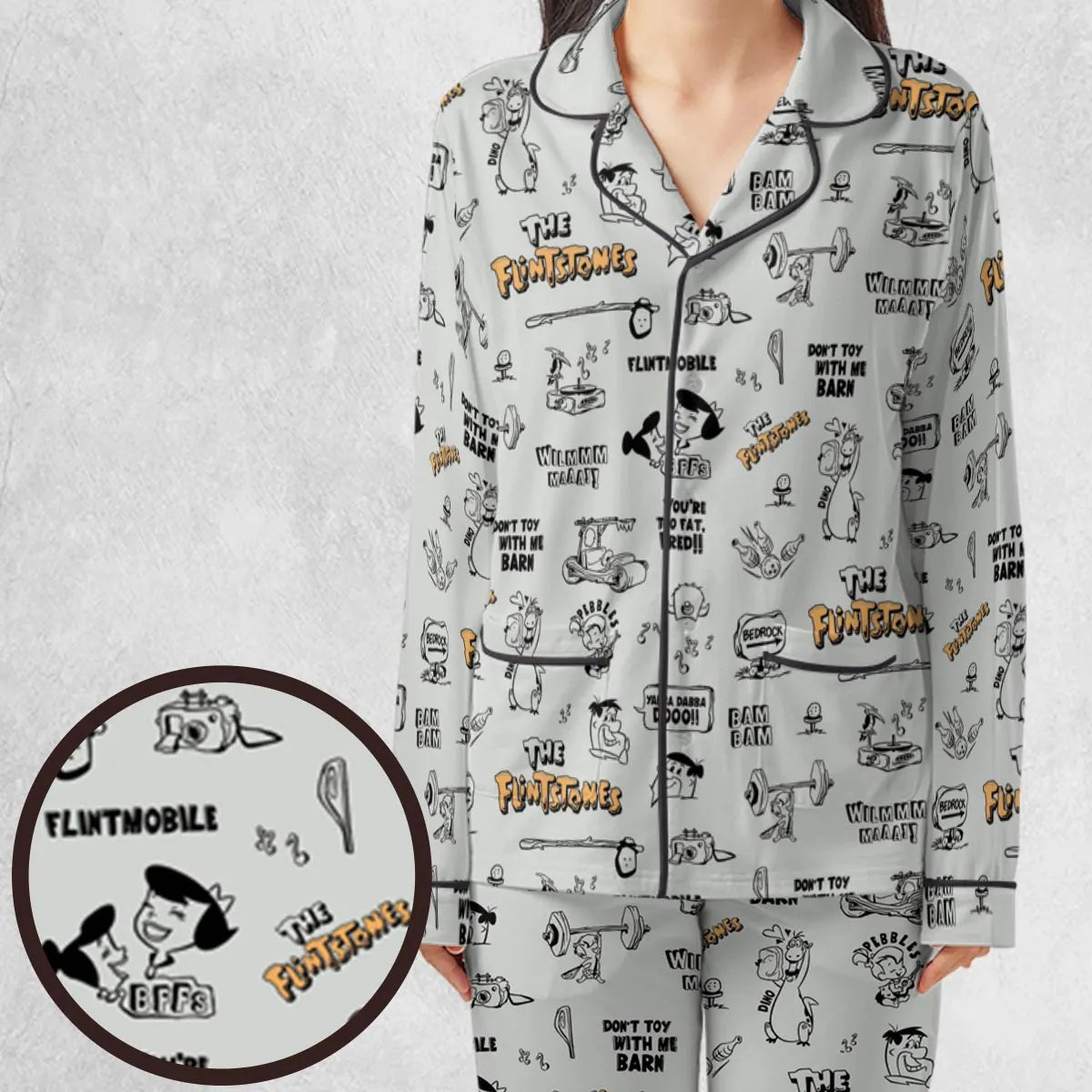 Don't Toy with Me Barn The Flintstones Pajamas Set