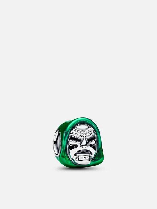 Sterling Silver Villain Mask Charm