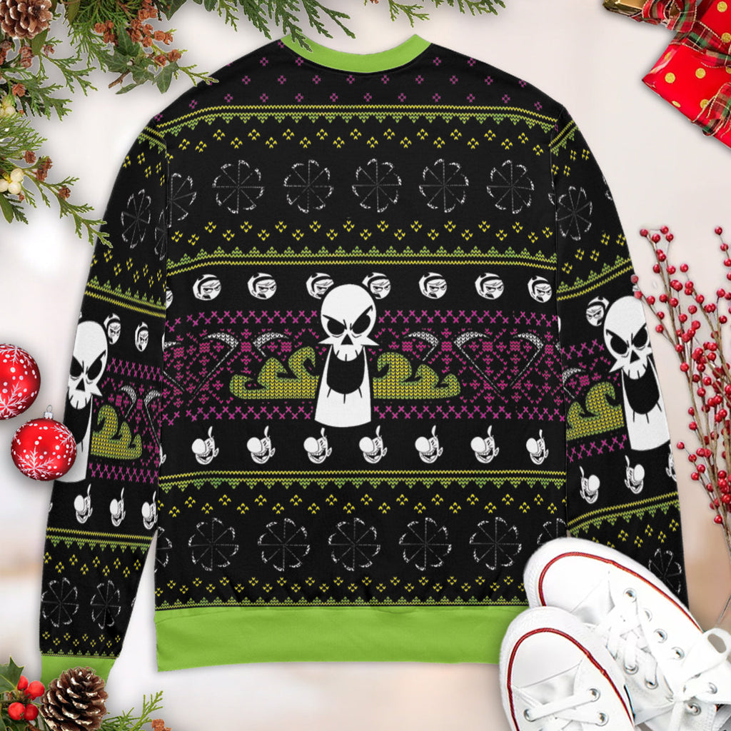 Billy And Mandy Ugly Christmas Sweatshirt