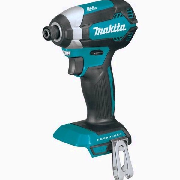 18V Brushless 1/4 Inch Cordless Impact Driver Kit With 5 Ah Battery, Charger And Tool Case