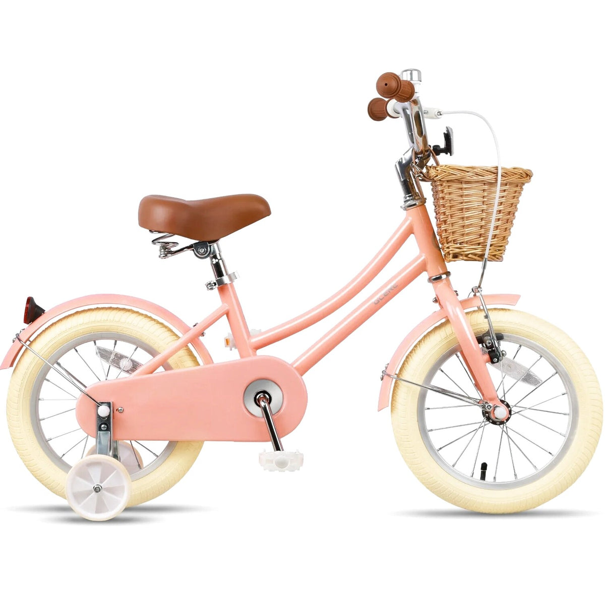 Glerc Girls' Kids' Bike, 12 inch, Pink, Ages 2-4 Years - Little Molly